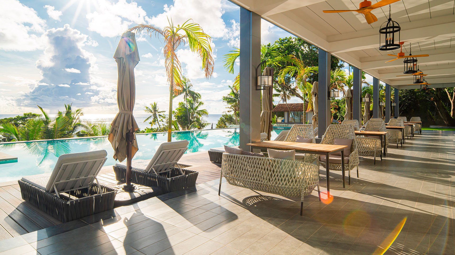 Palau Sunrise Sea View Landison Retreat vue panoramique